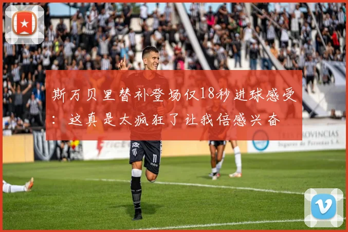 斯万贝里替补登场仅18秒进球感受：这真是太疯狂了让我倍感兴奋